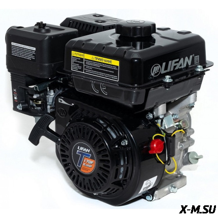 Двигатель Lifan 170F-T-R D20