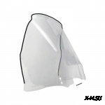 Стекло ветровое для снегохода Мороз СТАНДАРТНОЕ высота 540 мм, толщина 2 мм